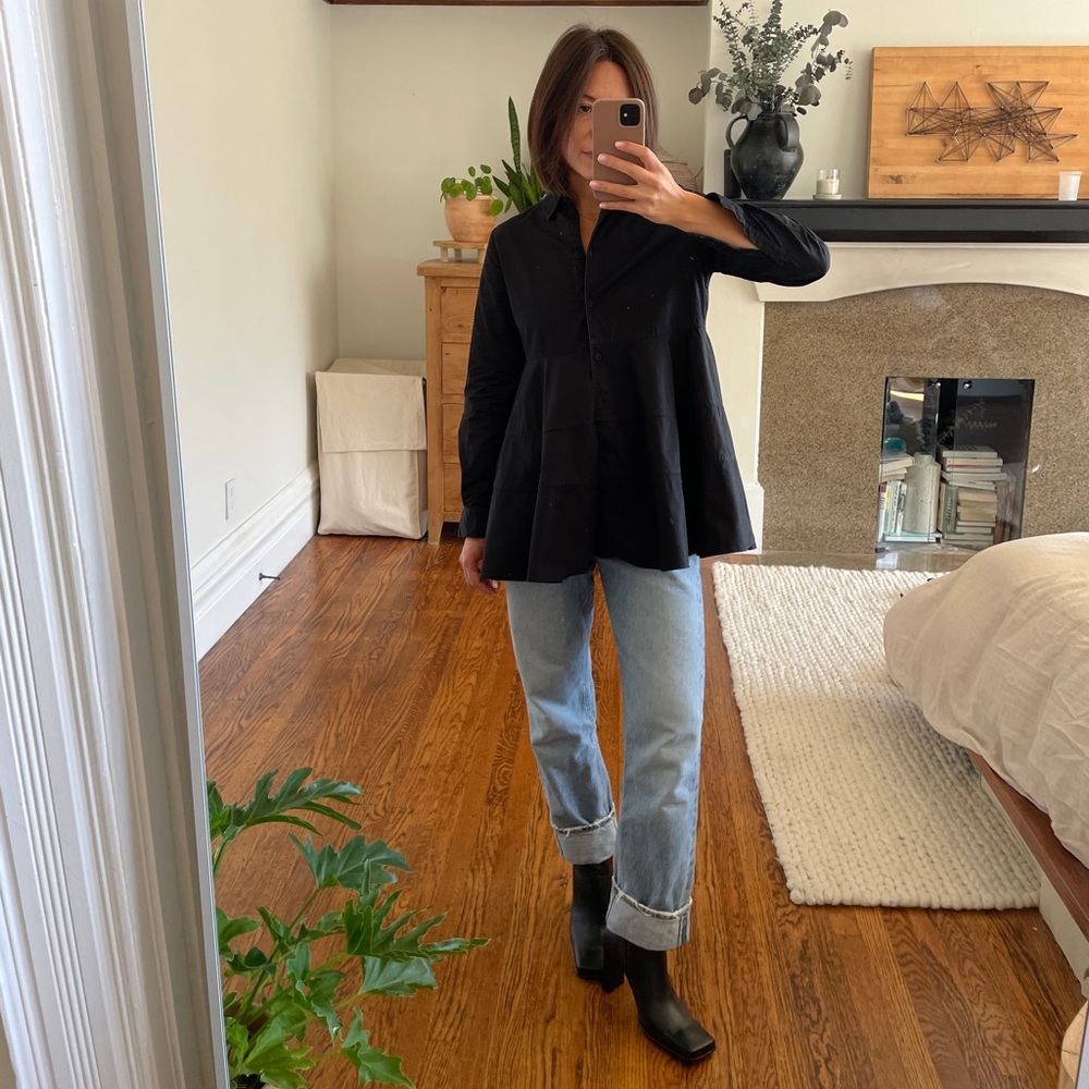 CO Black Button-up - Picture 4 of 6